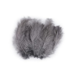 Set 20 pene decorative strut, lungime 9-16 cm, Gri