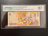 Romania 5000 lei 1998 pick 107a grad 67 filigran mic pmg
