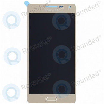 Samsung Galaxy A5 (SM-A500F) Modul de afișare LCD + Digitizer auriu GH97-16679F foto