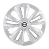 Set 4 Capace Roti Terra Gri R14, pentru Fiat, Autohelix MSA
