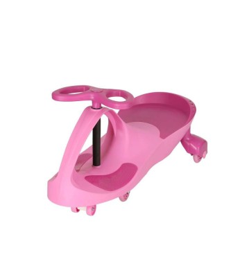 Masinuta fara pedale cu lumini Swing Car, Roz foto