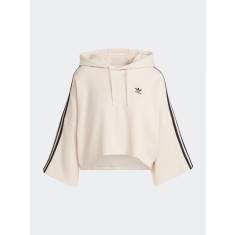 Bluz? Crop Hoodie Adidas IC5461 Bej , masura xl