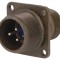Conector circular 14S, 3 pini, 13A