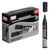 Set de 10 Marcatoare Permanente Negre de Calitate, CMCLASS