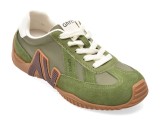Cumpara ieftin Pantofi sport GRYXX verzi, C61203, din piele intoarsa
