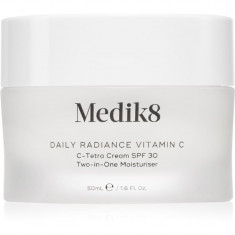 Medik8 Daily Radiance Vitamin C crema de zi antioxidanta cu vitamina C SPF 30 50 ml