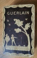 Antichitate, veche si originala cutie de parfum GUERLAIN, vintage