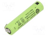 Acumul: Ni-MH AAA,R3 1,2V 780mAh urechi pentru lipire