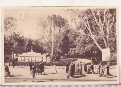 bnk cp Galati - Parcul - circulata 1952 - Libraria noastra foto