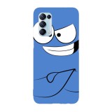Husa compatibila cu Oppo A54 5G model Bloo Goes Bowling Foster Home for Imaginary Friends, Silicon, TPU, Viceversa, Transparent, Carcasa