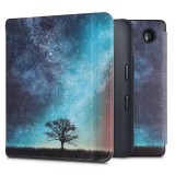 Husa pentru Kobo Libra 2, Piele ecologica, Multicolor, kwmobile, 56575.01