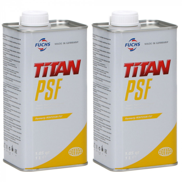 Set 2 Buc Ulei Transmisie Manuala / Servodirectie Fuchs Pentosin TITAN PSF MB 236.3 1L 601430855