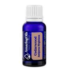 CEDRU-Ulei esential 100% pur / CEDARWOOD OIL (Juniperus virginiana) 15 ml