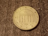 C50 - Moneda foarte veche - 50 euro centi - Germania - 2002F