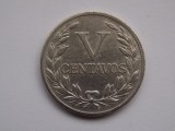 V CENTAVOS 1946 COLUMBIA-XF, America Centrala si de Sud