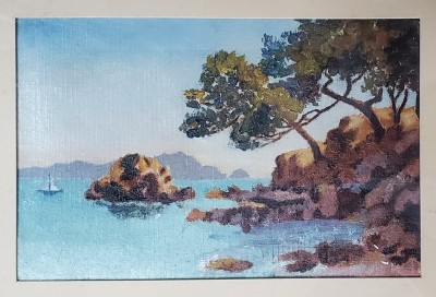 Peisaj Mediteraneean - Nesemnat foto