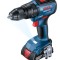 Bosch GSB 18V-50 Masina gaurit cu percutie cu acumulator + 2 x Acumulatori GBA 18V 2.0Ah + Incarcator GAL 18V-20 Professional + L-Case ProAdvanced Pow