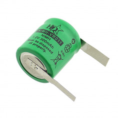 Acumulator Ni-MH, 1/3AA, 1,2V, 300mAh, urechi pentru lipire, HQ - 011326 foto