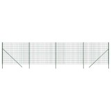 Cumpara ieftin Gard plasa de sarma, verde, 1,4x10 m, otel galvanizat