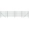 Gard plasa de sarma, verde, 1,4x10 m, otel galvanizat
