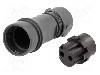 Conector circular, mama, 2 pini, BULGIN - PXP6011/02S/CR/0507