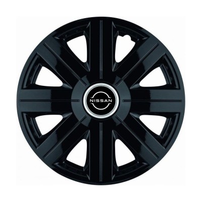 Set 4 Capace Roti Autohelix MSA&amp;reg; potrivite jantelor de 16 inch, pentru Nissan Nou model Cosmos Black foto