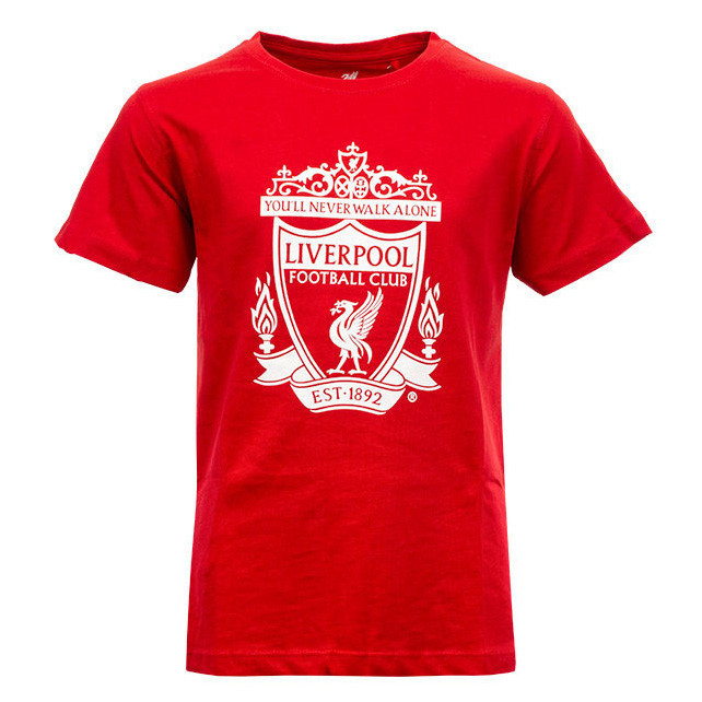 FC Liverpool tricou de copii No9 crest red - 8 let