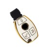 Husa alb pentru cheie 3 butoane Mercedes Benz A B C E GL S GLA GLK CLS Class AMG W204 W205 W212 W463 W176, Oem