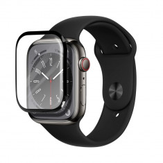 Folie Sticla Apple Watch 8 45mm Bestsuit Flexible Hybrid Negru