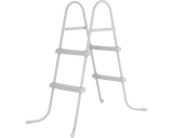 Cumpara ieftin Scara piscina Bestway, otel, 84 cm, gri,ALX