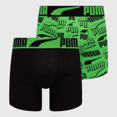 Puma boxeri 2-pack barbati, culoarea verde, 938307