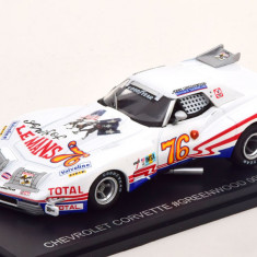 Macheta CHEVROLET CORVETTE 24H LE MANS 1976 - Spark, scara 1/43, noua.