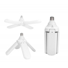 Lampa LED cu 4 Brate Mobile Ajustabile Fan Blade E27 3000K 60W foto
