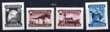 SLOVACIA 1943, Locomotive, Arhitectura, serie neuzata, MNH