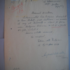 HOPCT DOCUMENT VECHI NR 476 BULGARU VERONICA-SCOALA NR 3 FETE BOTOSANI 1948