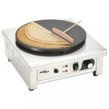 VidaXL Aparat electric de clătite cu tavă retractabilă, 40 cm, 3000 W