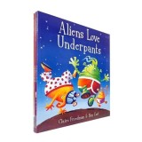 Aliens Love Underpants Collection Series 6 Books Set