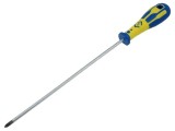 Șurubelniță C.K Pozidriv PZ1, 250mm Lamă Oțel Cromat, M&acirc;ner Bicomponent Antialunecare