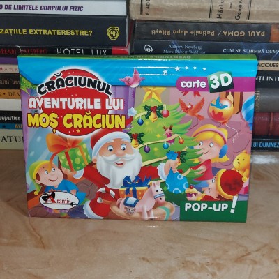 POP-UP ! : CRACIUNUL _ AVENTURILE LUI MOOS CRACIUN ( CARTE 3D ) , 2016 # foto