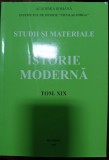 Revista Studii si Materiale de Istorie Moderna - tom XIX