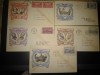 11 plicuri FDC SUA
