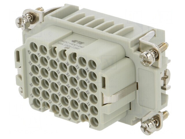 Conector HDC Mamă 42 PIN 10A 250V