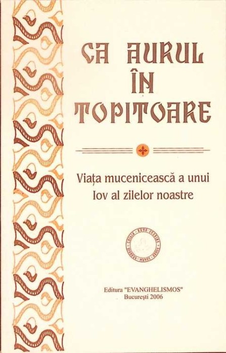 CA AURUL IN TOPITOARE. VIATA MUCENICEASCA A UNUI IOV AL ZILELOR NOASTRE-NECUNOSCUT-278818