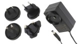 Sursă de alimentare POS POSB12200A-E1/U1/U2/A3, impuls 12V/2A/24W, adaptor orizontal, intrare CA: EU/US/UK/AU. Intrare CC: 2.1/5.5 (+)