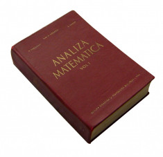 Analiza matematica_vol 1_M. Nicolescu_EDPB_1966 * cod T12 foto