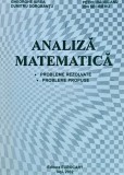 Cumpara ieftin Analiză matematică. Probleme rezolvate, probleme propuse - 2002 - Ion Secrieru (F406)