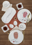 Set de mic dejun, Keramika, 275KRM1659, Ceramica, Multicolor