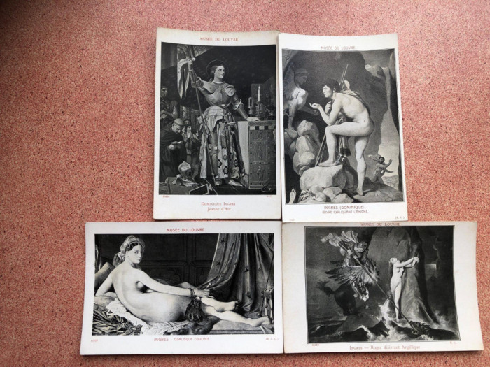 Dominique Ingres - Lot carti postale Franta