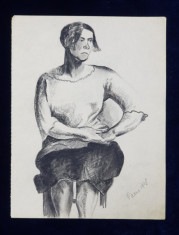 Lucretia Mihail Silion - Femeie pe scaun foto