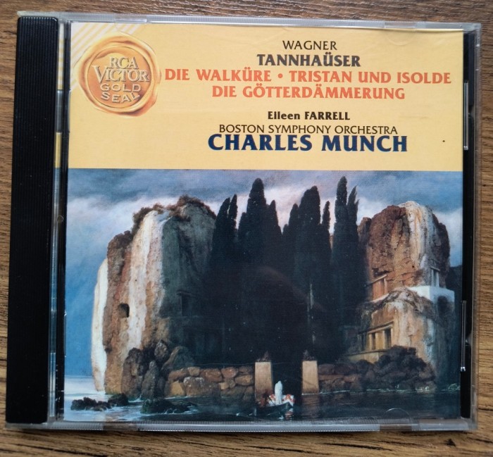 CD Wagner &ndash; Tannhauser, Die Walkure, Tristan und Isolde, Gotterdammerung (Charles Munch)